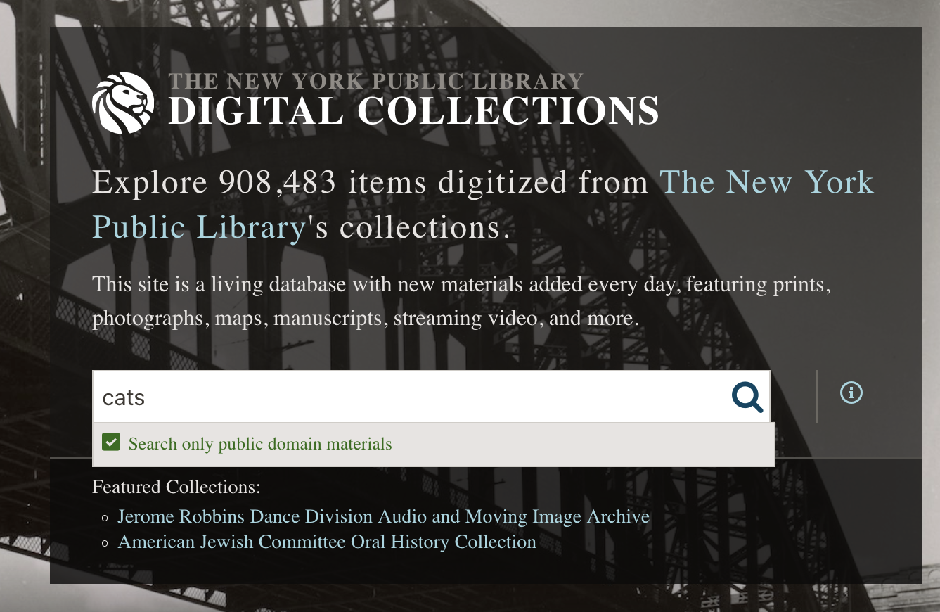 5 Tips For Getting The Most Out Of The NYPL Digital Collections ...